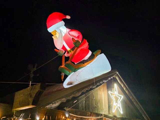 Weihnachtsfenster 21 - Butterbergstra&szlig;e
